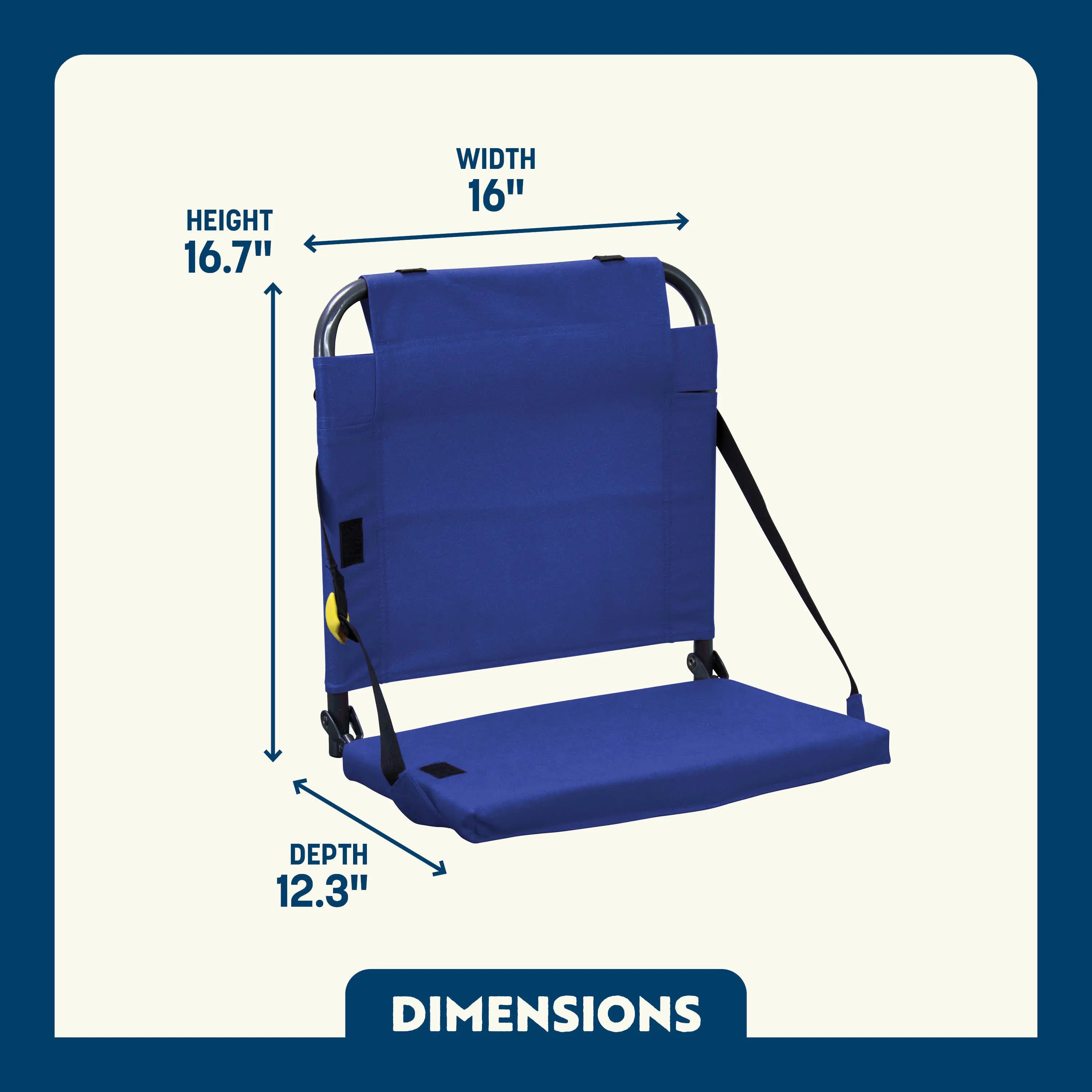 BleacherBack | Featured Outdoor Choice | Outlandridge 7F97 Gy
