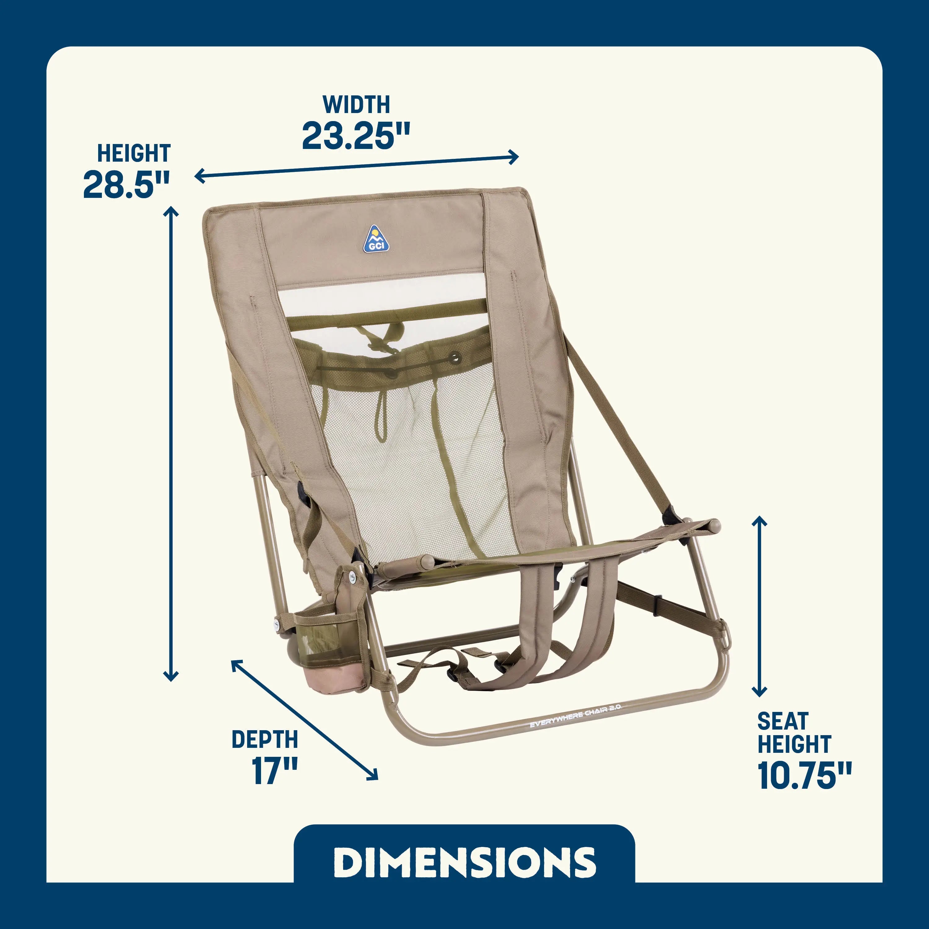 Everywhere Chair 2 — Selected for Outdoor Use | Outlandridge 05AD Ao
