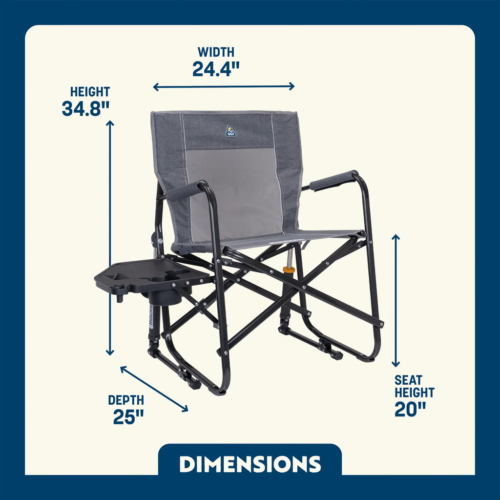 Freestyle Rocker with Side Table | Featured Outdoor Choice | Outlandridge B773 I5