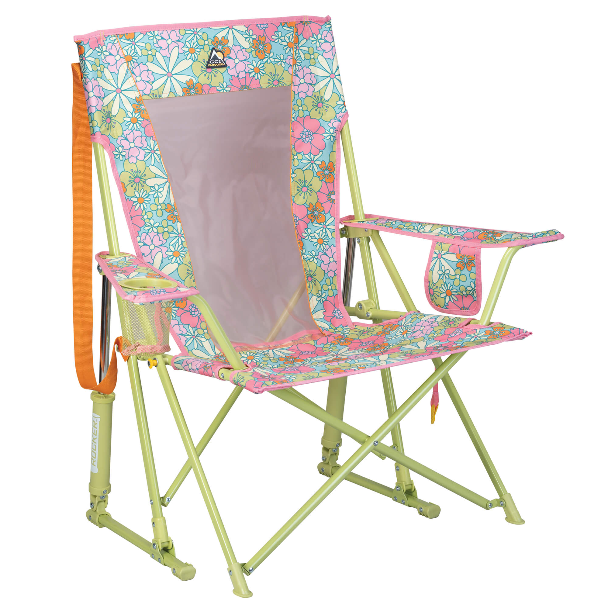 Comfort Pro Rocker - Floral | Outdoor Essential | Outlandridge B728 e1