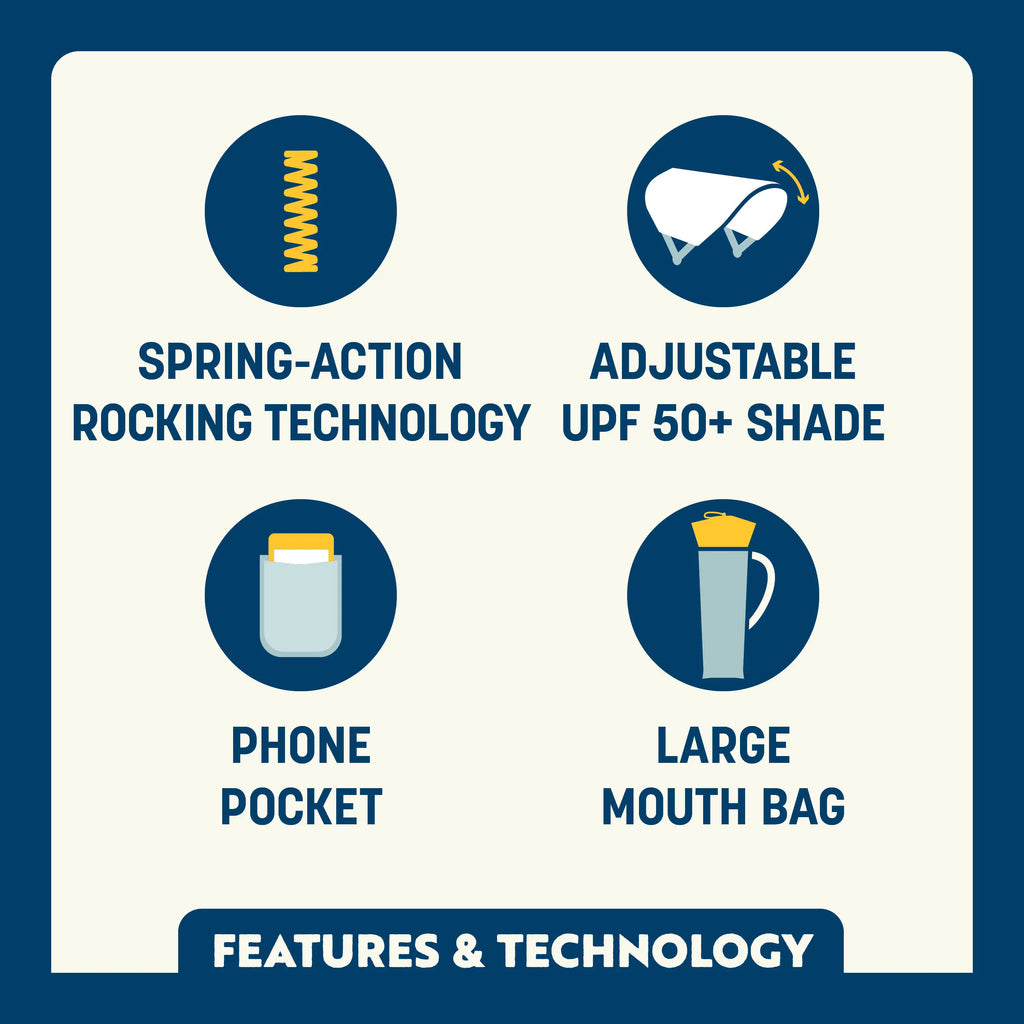 SunShade Rocker — Outdoor Setup Pick | Outlandridge 077A 1E