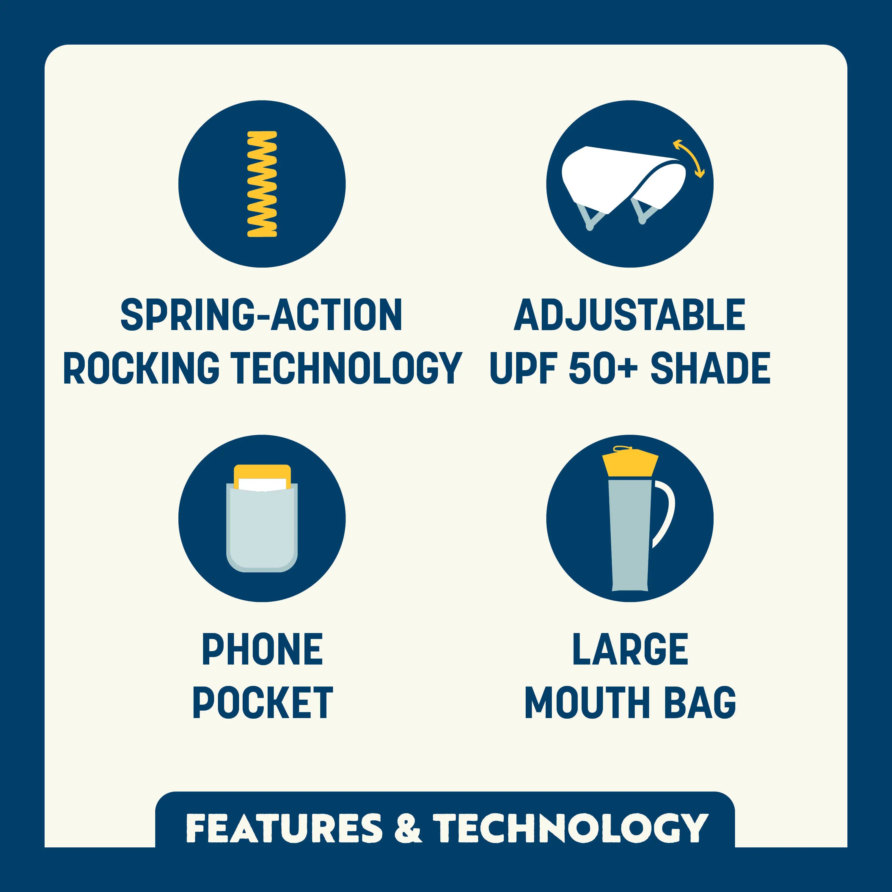 SunShade Rocker — Outdoor Setup Pick | Outlandridge 077A 1E