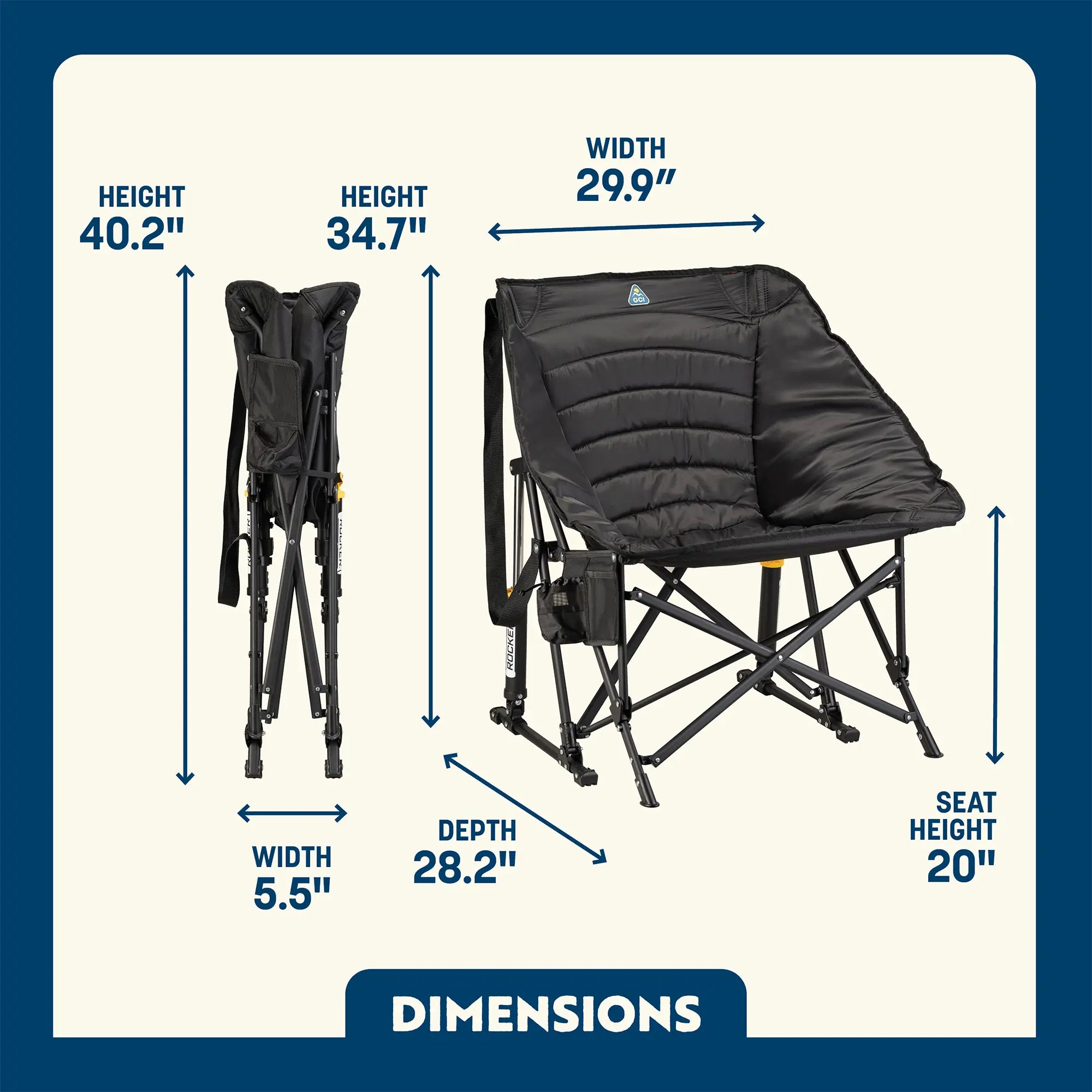 Puff Rocker | Featured Outdoor Choice | Outlandridge DDB3 kU