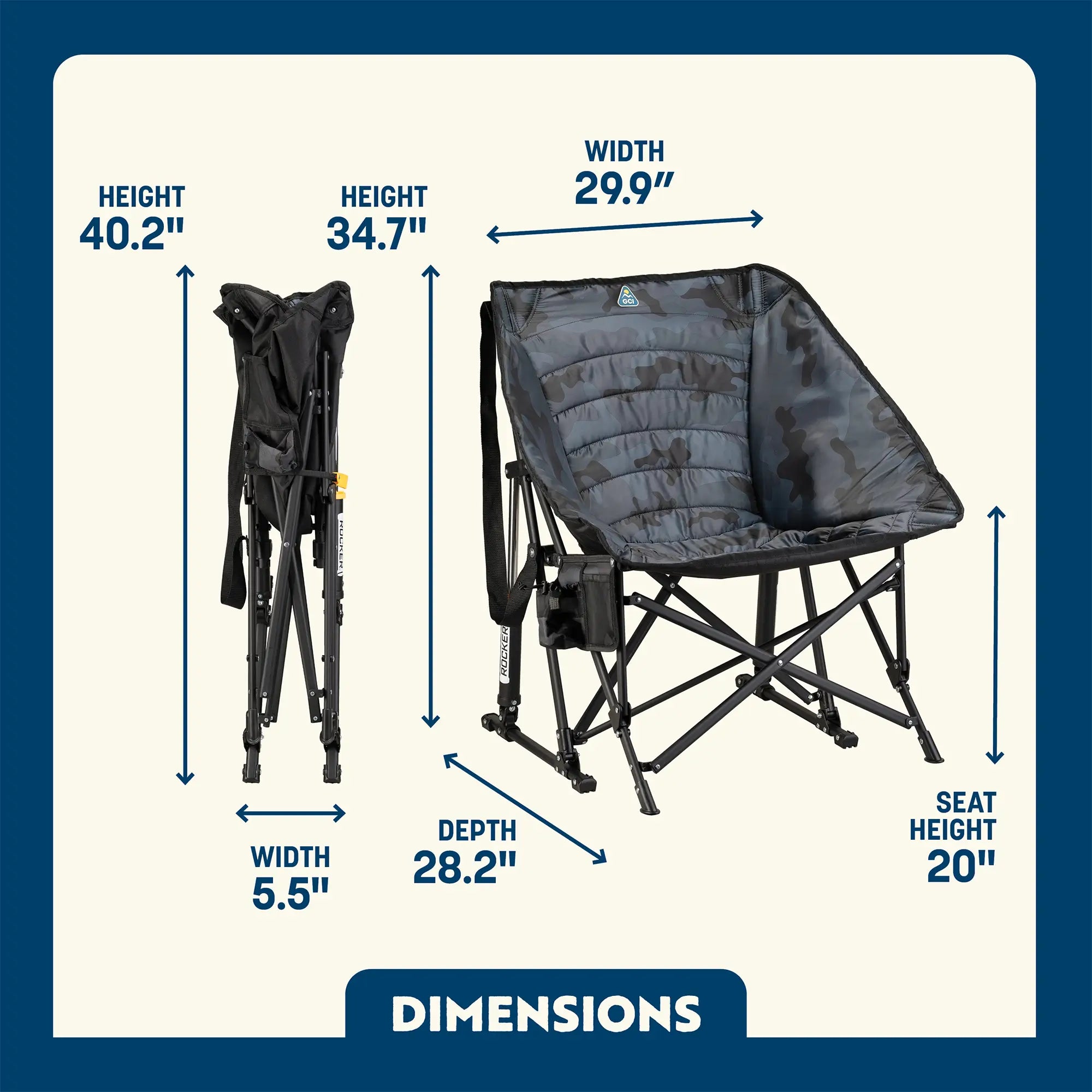 Puff Rocker | Featured Outdoor Choice | Outlandridge 8C0D iM