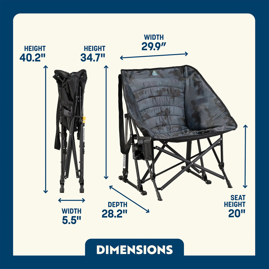 Puff Rocker | Featured Outdoor Choice | Outlandridge DDB3 kU