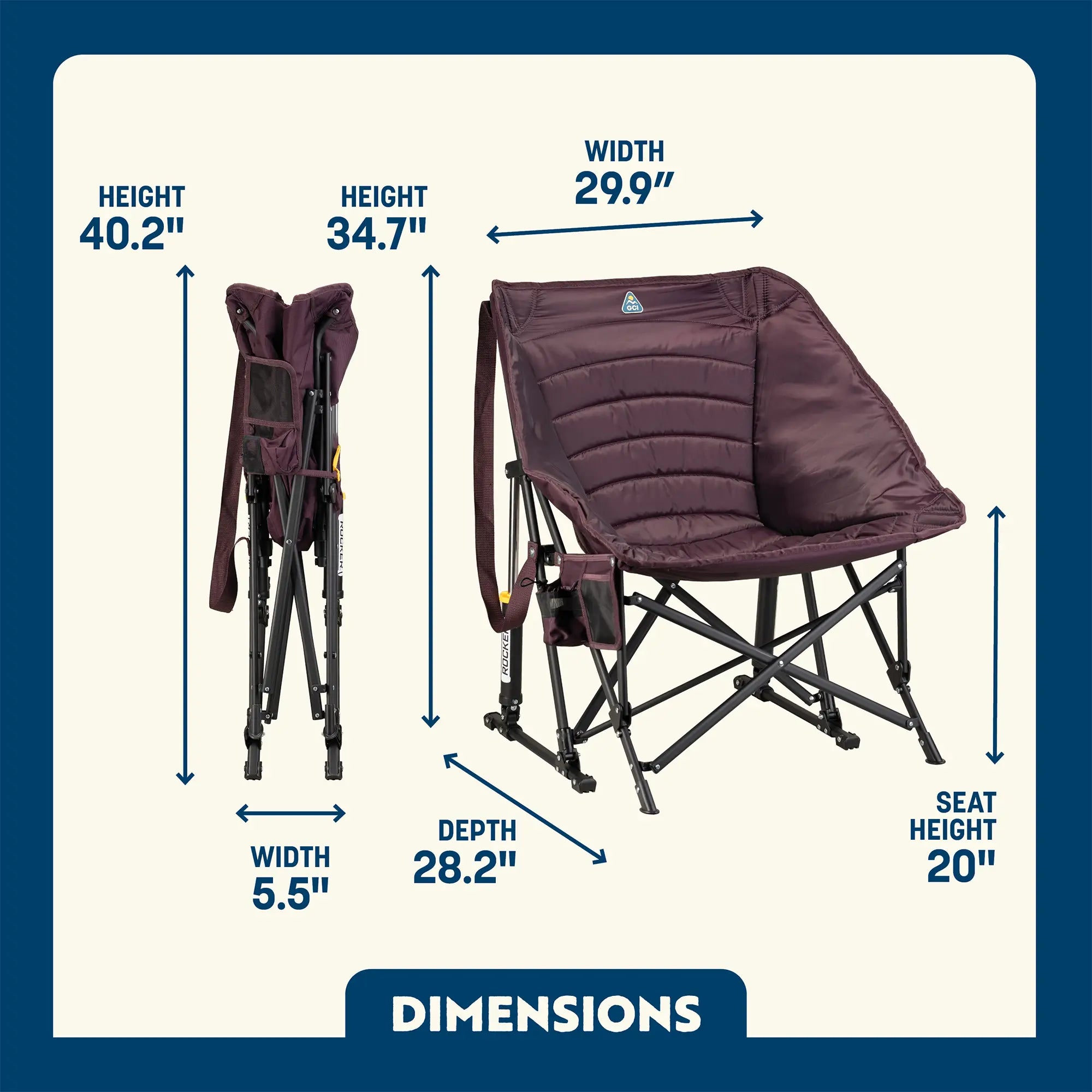 Puff Rocker | Featured Outdoor Choice | Outlandridge DDB3 kU