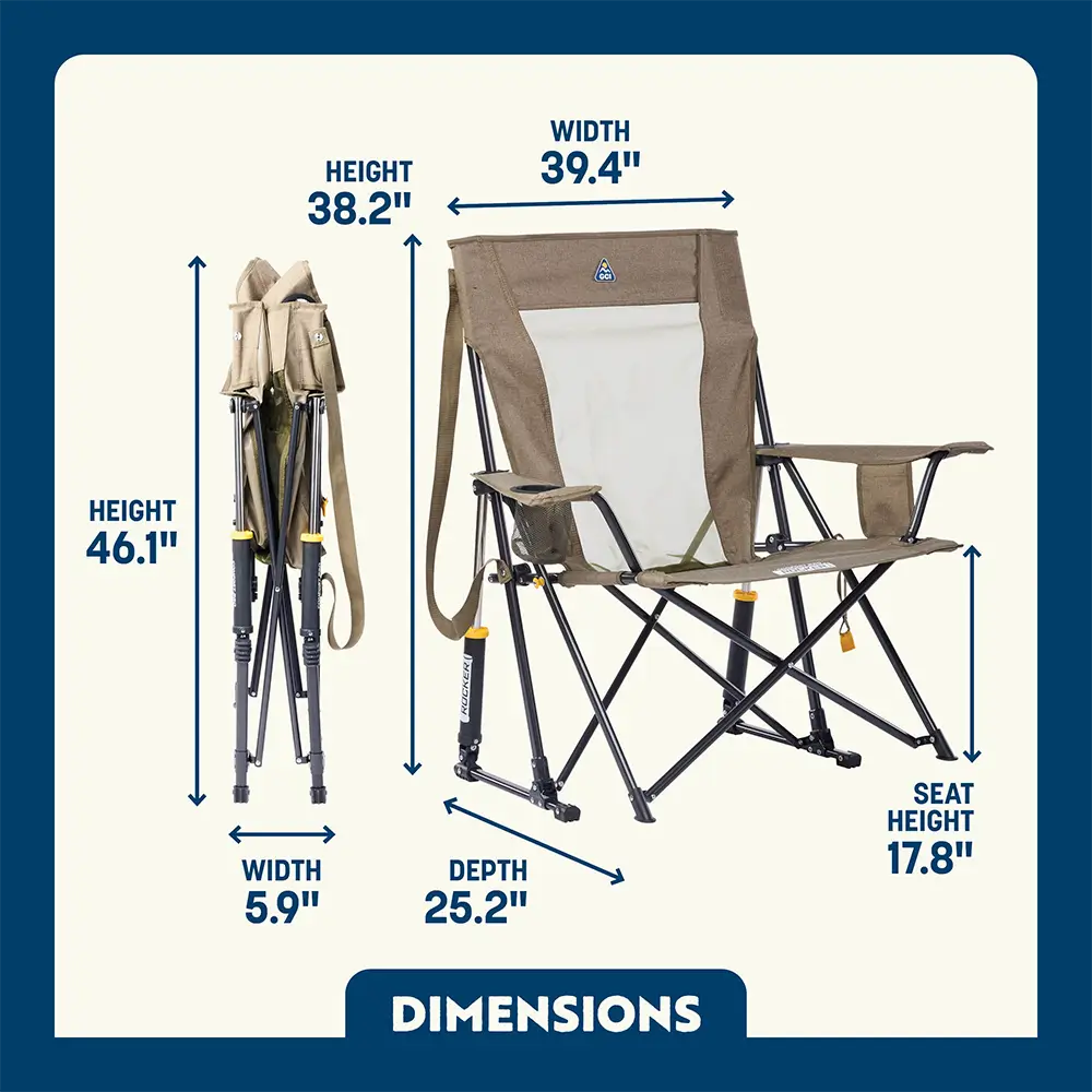 Comfort Pro Rocker XL | Featured Outdoor Choice | Outlandridge 4372 gb