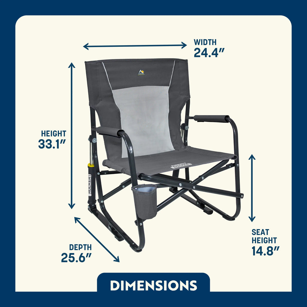 FirePit Rocker — Outdoor Setup Pick | Outlandridge E587 6Y