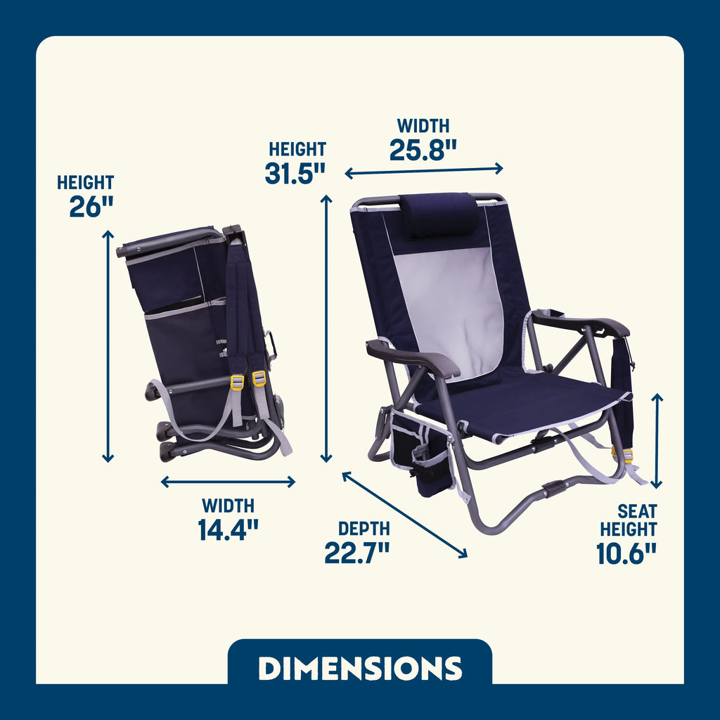 Bi-Fold Slim Event Chair | Camp-Ready Selection | Outlandridge 72DB 56