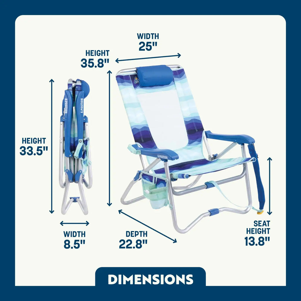 Bi-Fold Beach Chair | Featured Outdoor Choice | Outlandridge 6D3C Jf