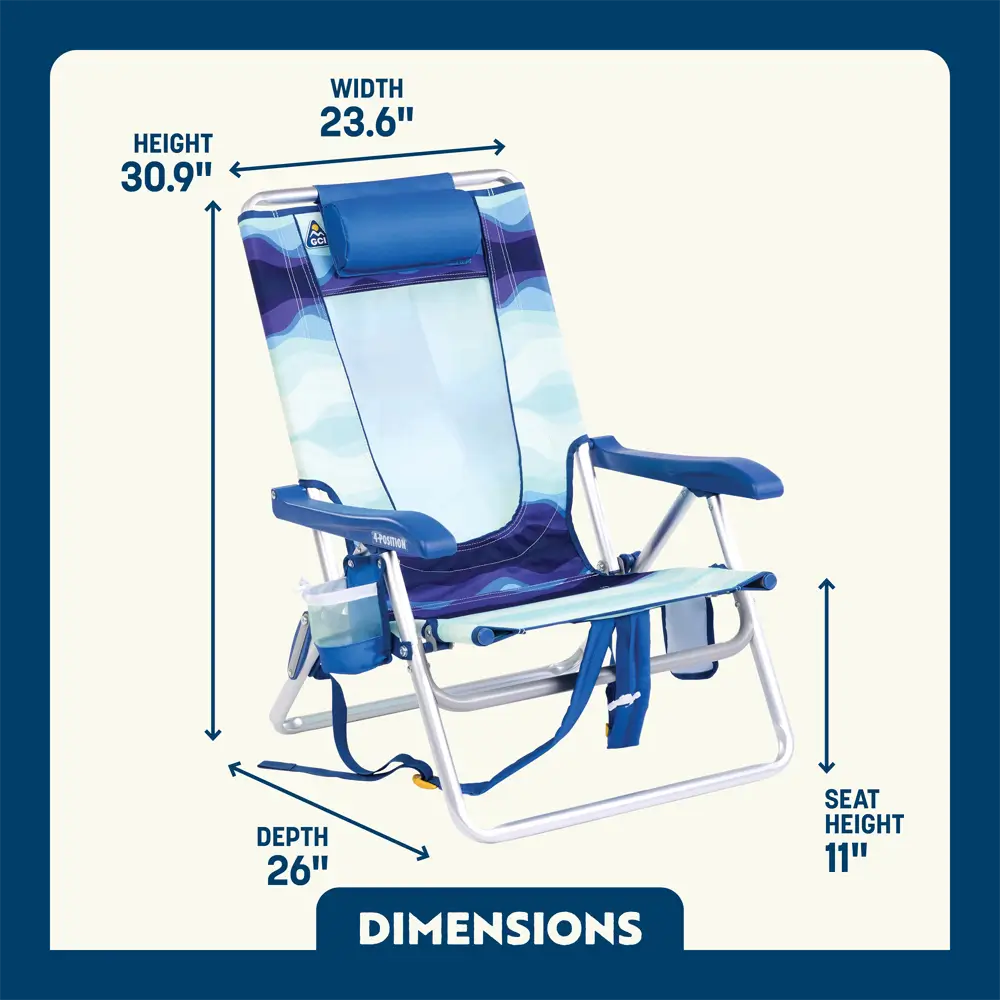 Backpack Beach Chair | Featured Outdoor Choice | Outlandridge 1DB6 X1