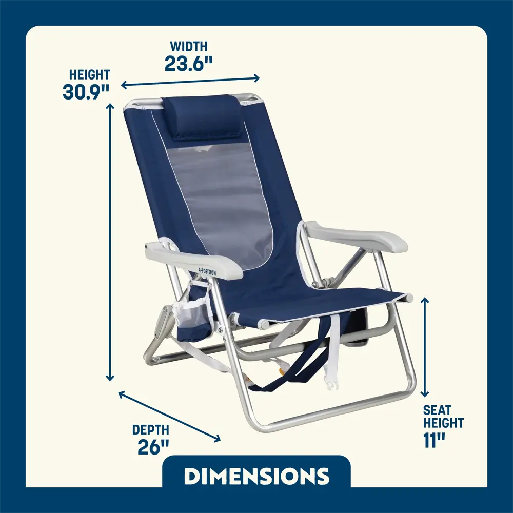 Backpack Beach Chair | Featured Outdoor Choice | Outlandridge 1DB6 X1