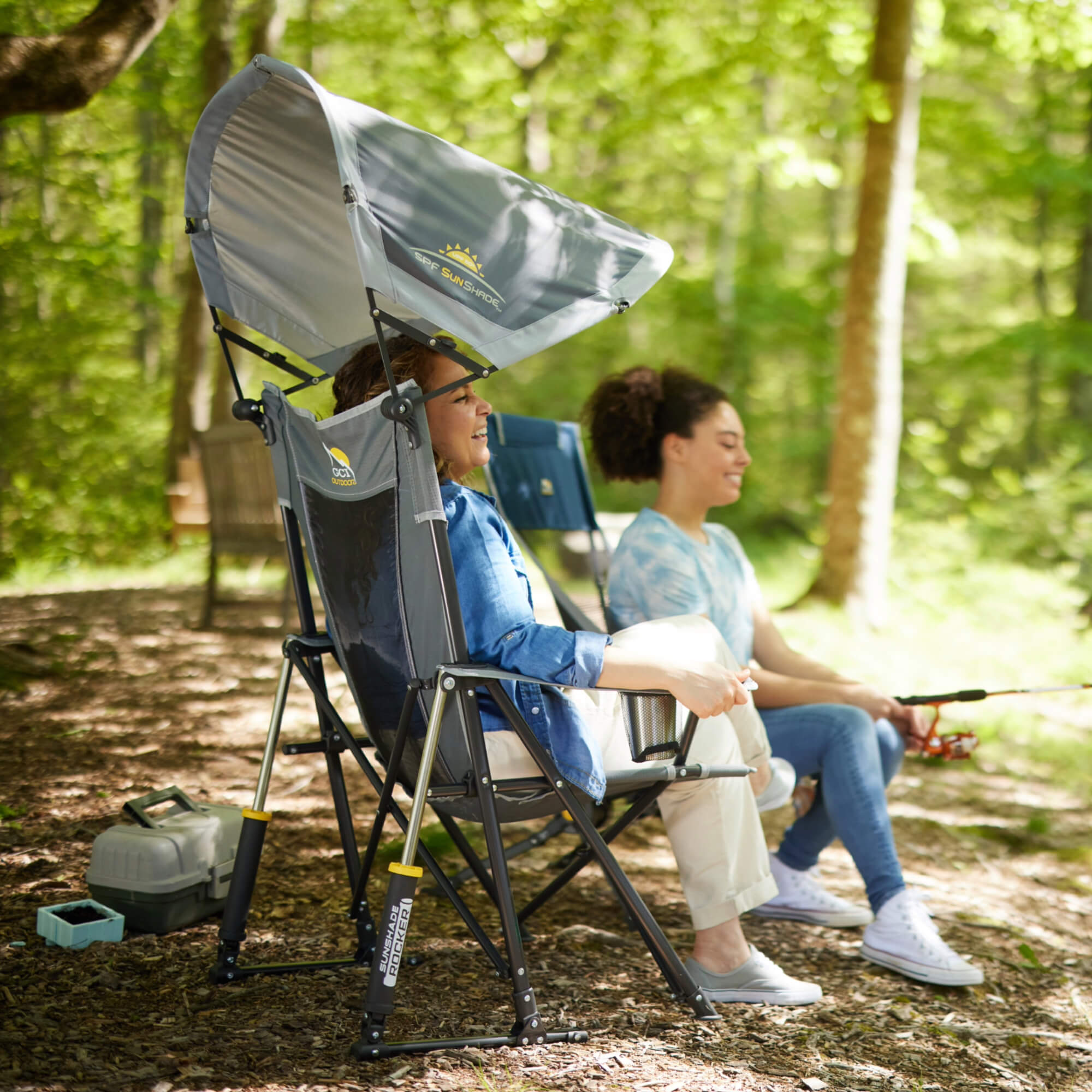 SunShade Rocker — Outdoor Setup Pick | Outlandridge 077A 1E