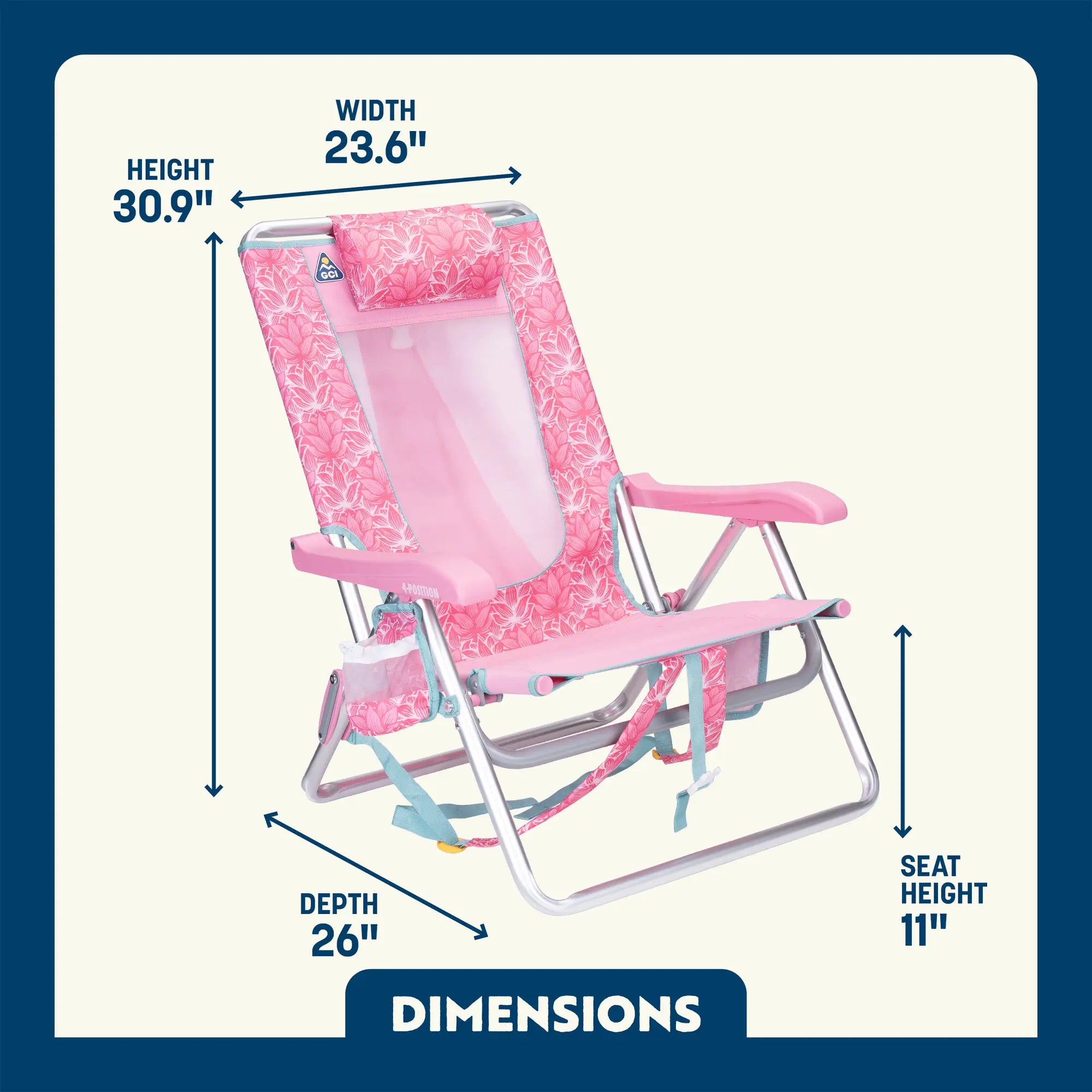 Backpack Beach Chair | Featured Outdoor Choice | Outlandridge 1DB6 X1