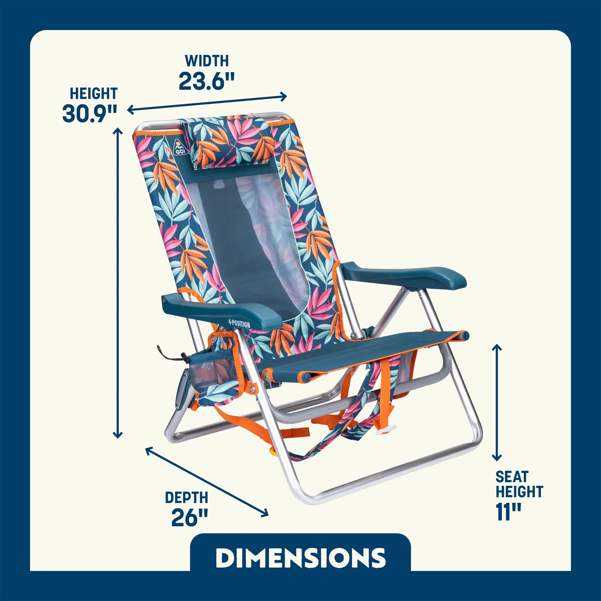 Backpack Beach Chair | Featured Outdoor Choice | Outlandridge 1DB6 X1