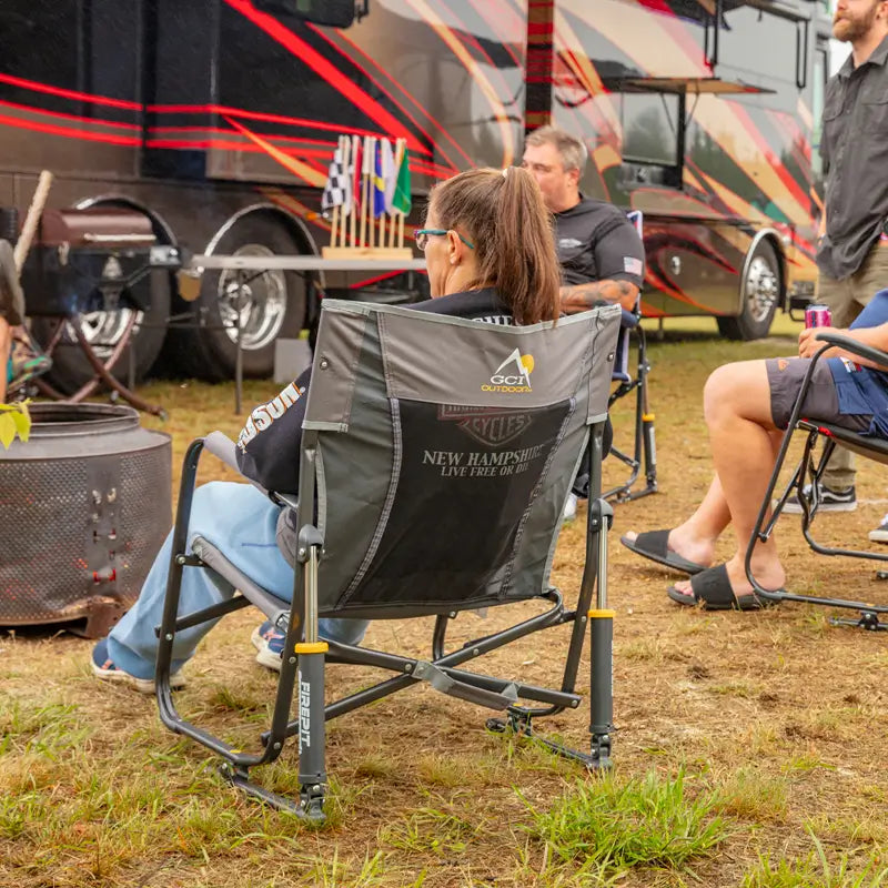 FirePit Rocker — Outdoor Setup Pick | Outlandridge E587 6Y