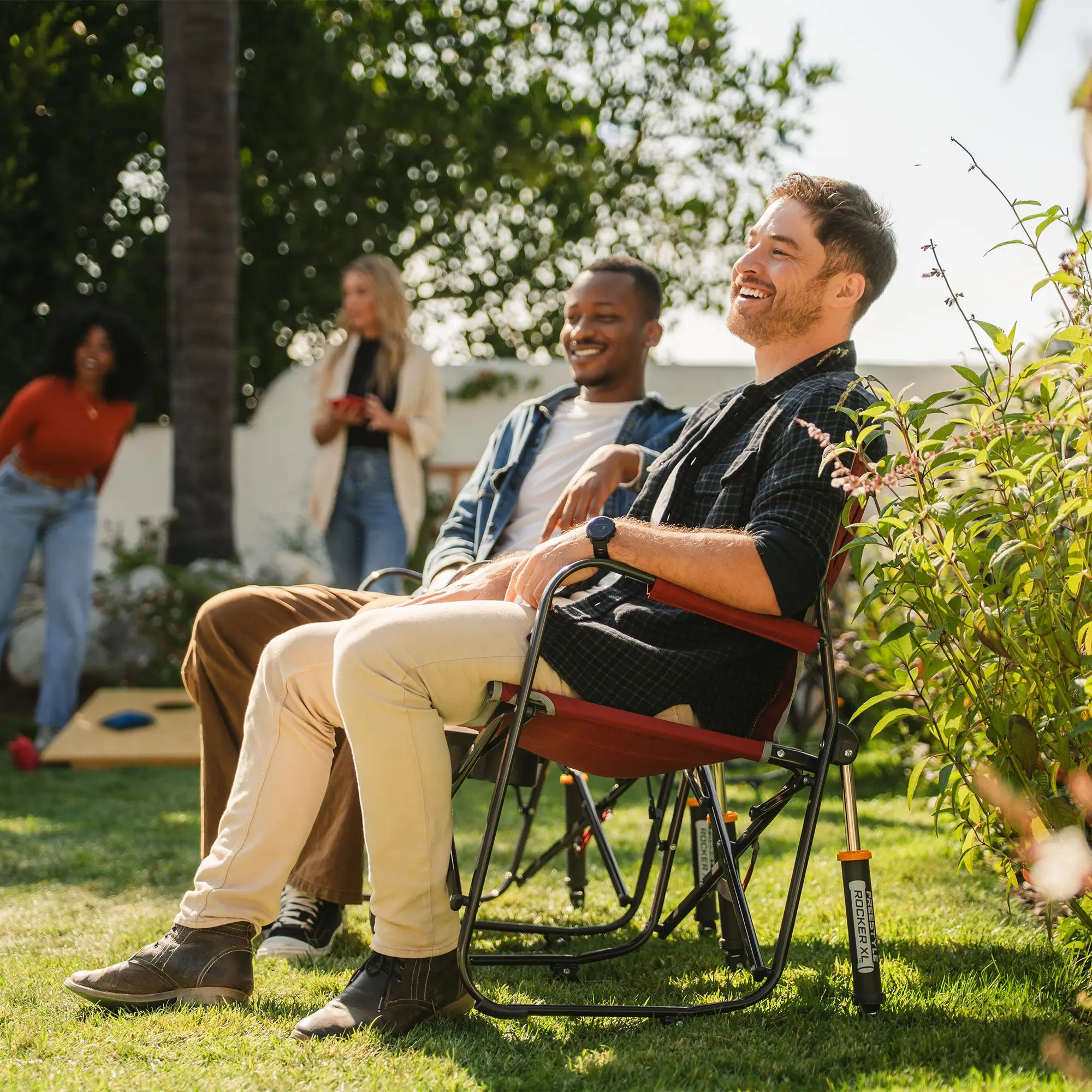 Freestyle Rocker XL with Side Table | Featured Outdoor Choice | Outlandridge 8A98 n2