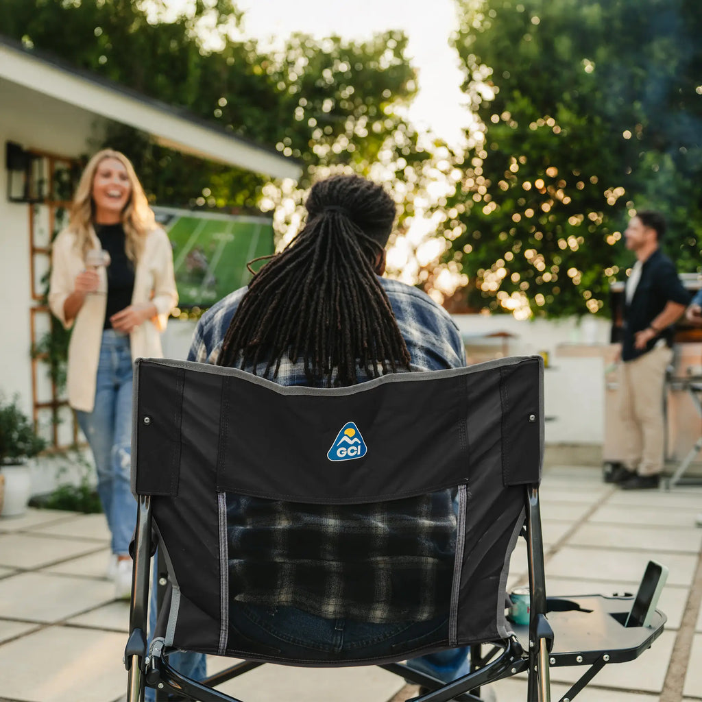 Freestyle Rocker XL with Side Table | Featured Outdoor Choice | Outlandridge 8A98 n2