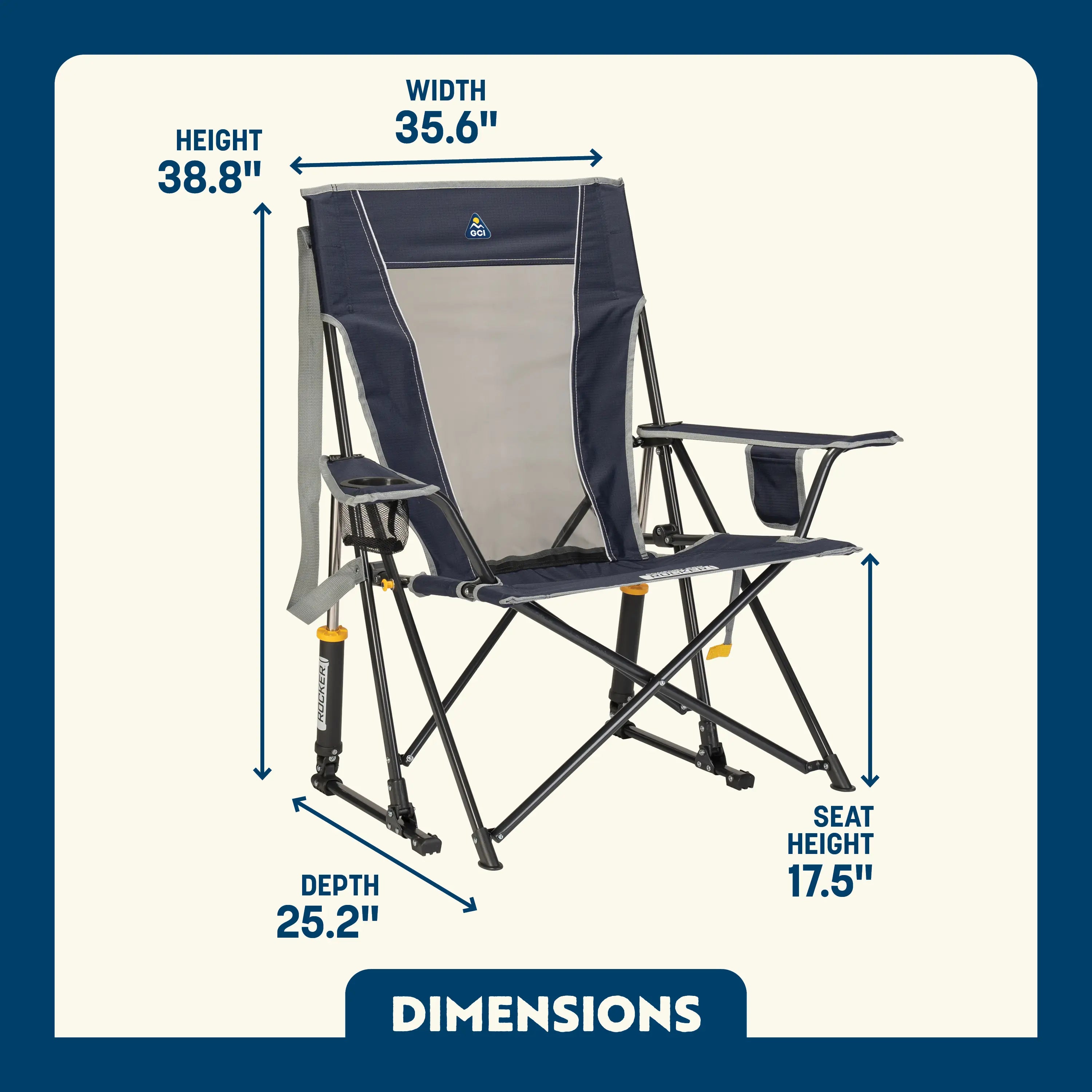 Comfort Pro Rocker | Featured Outdoor Choice | Outlandridge A093 jV