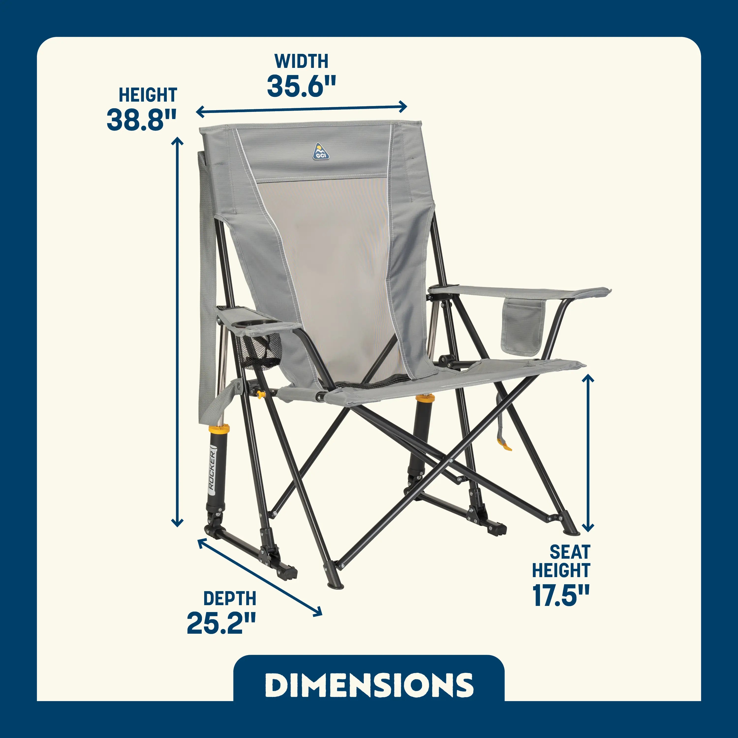 Comfort Pro Rocker | Featured Outdoor Choice | Outlandridge A093 jV