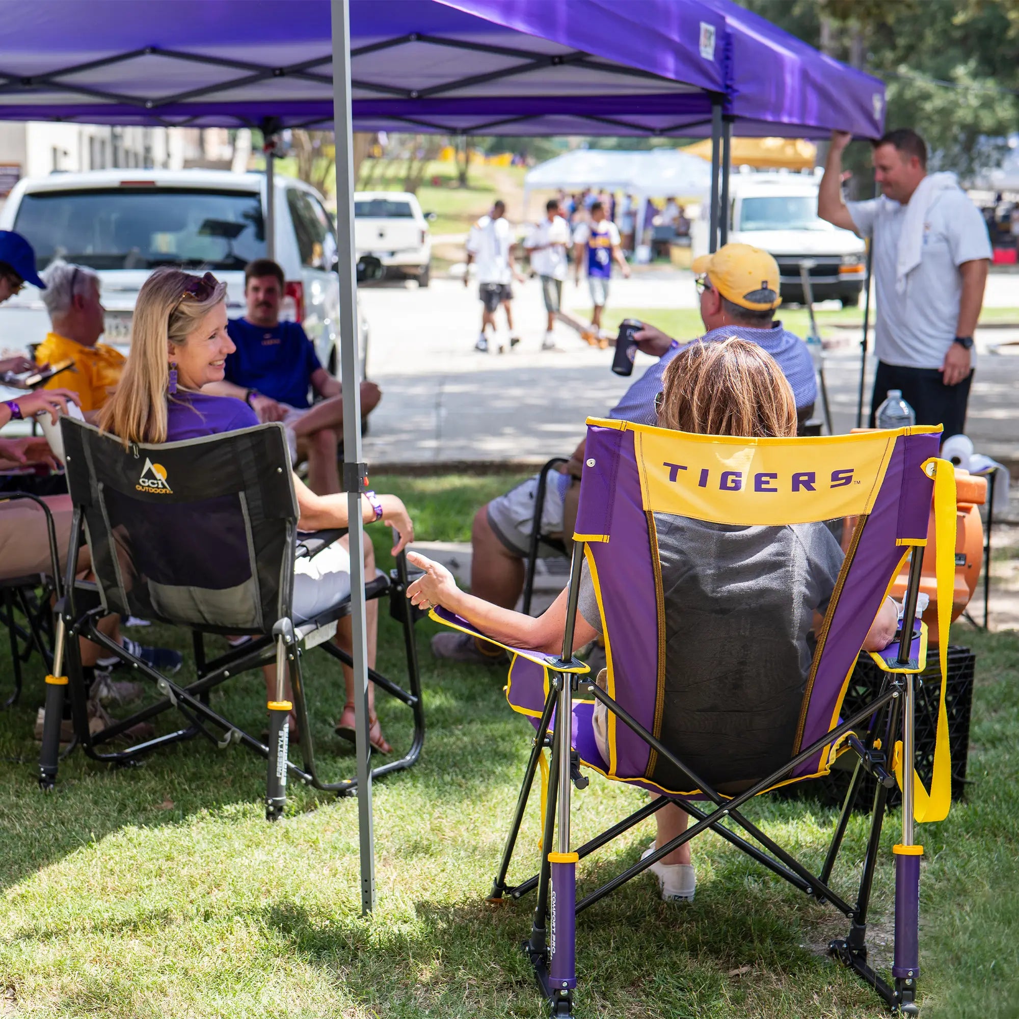 Comfort Pro Rocker - LSU Tigers | Featured Outdoor Choice | Outlandridge B597 aa