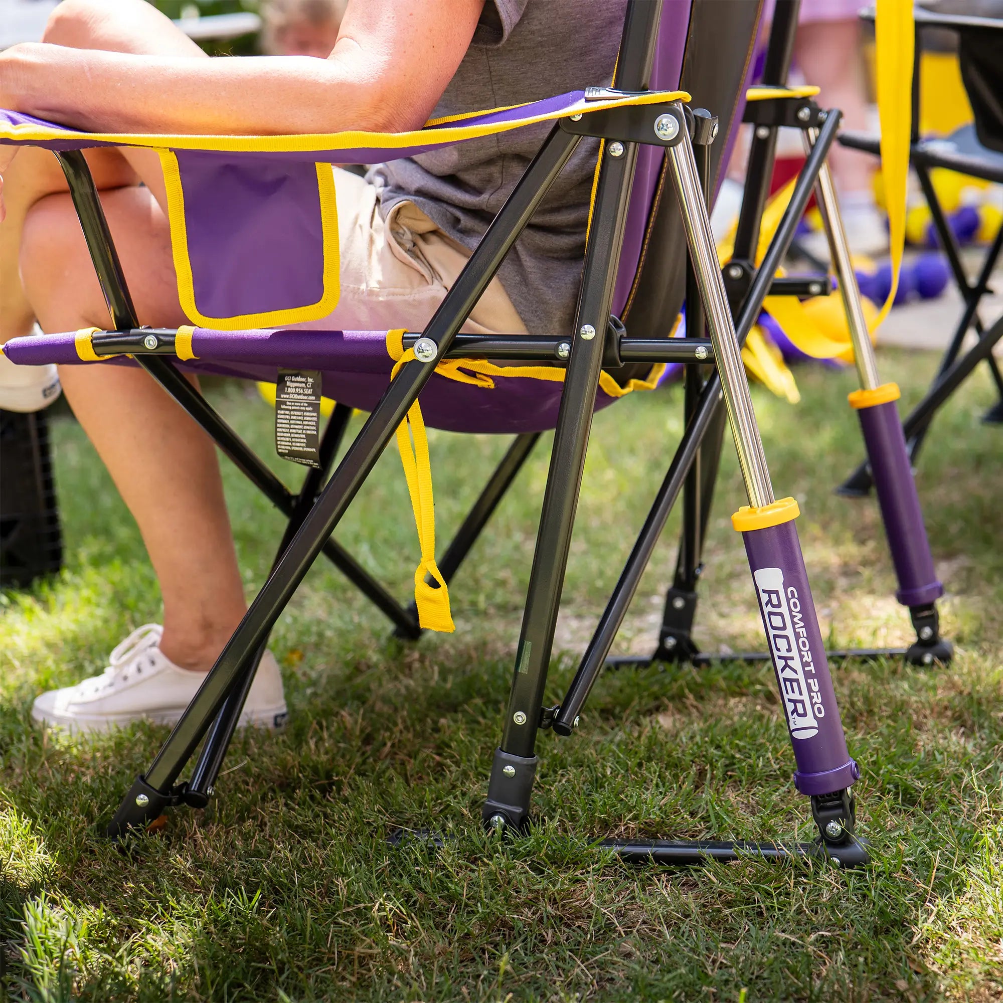 Comfort Pro Rocker - LSU Tigers | Featured Outdoor Choice | Outlandridge B597 aa