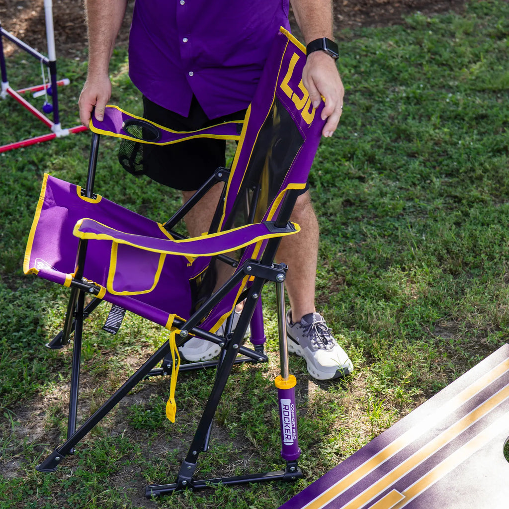 Comfort Pro Rocker - LSU Tigers | Featured Outdoor Choice | Outlandridge B597 aa