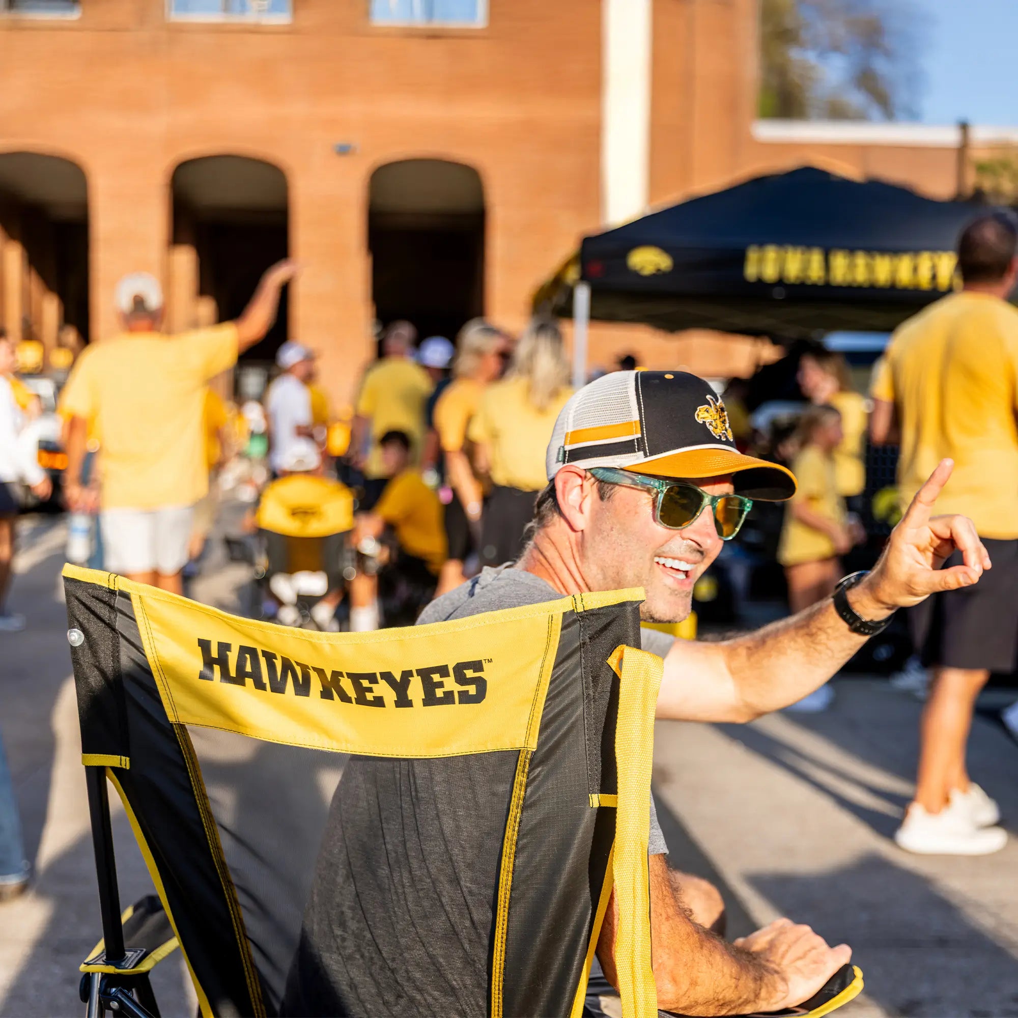 Comfort Pro Rocker - Iowa Hawkeyes | Featured Outdoor Choice | Outlandridge 2E65 tc