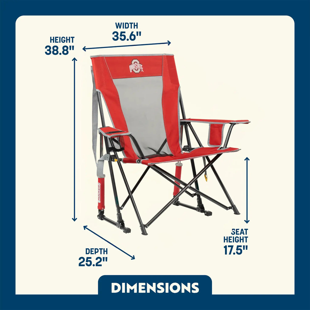 Comfort Pro Rocker - Ohio State Buckeyes | Featured Outdoor Choice | Outlandridge 3E0E mB