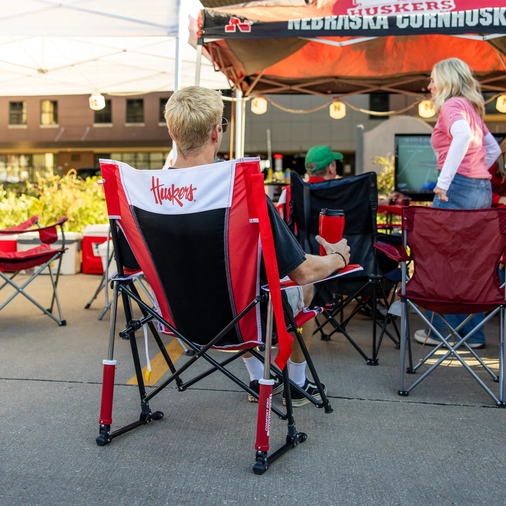 Comfort Pro Rocker - Nebraska Cornhuskers | Featured Outdoor Choice | Outlandridge F9B1 ok