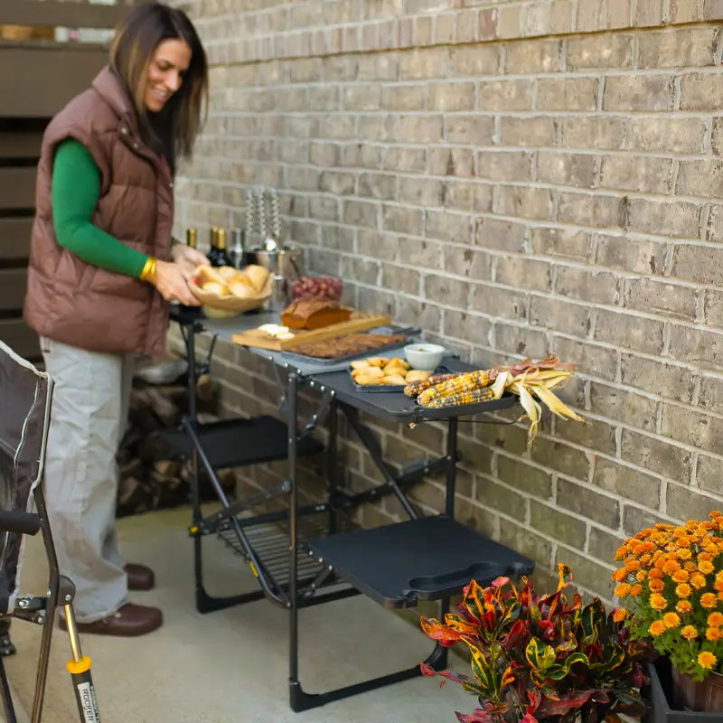 Slim-Fold Cook Station | Outdoor Essential | Outlandridge F46B Pq