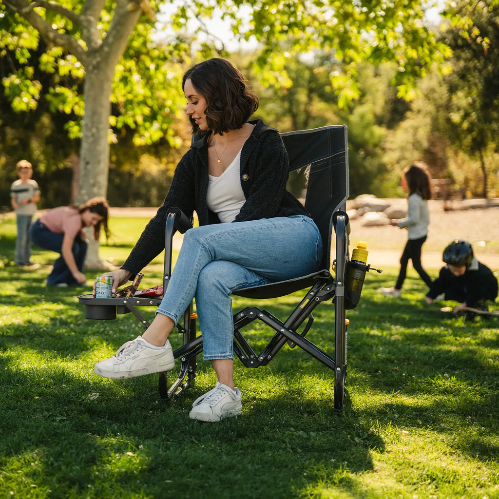 Stowaway Rocker with Side Table | Featured Outdoor Choice | Outlandridge 720F nd