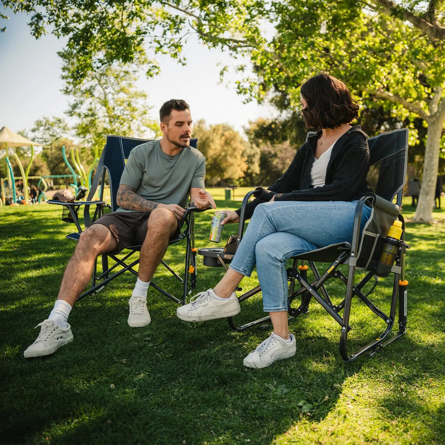 Stowaway Rocker with Side Table | Featured Outdoor Choice | Outlandridge 720F nd