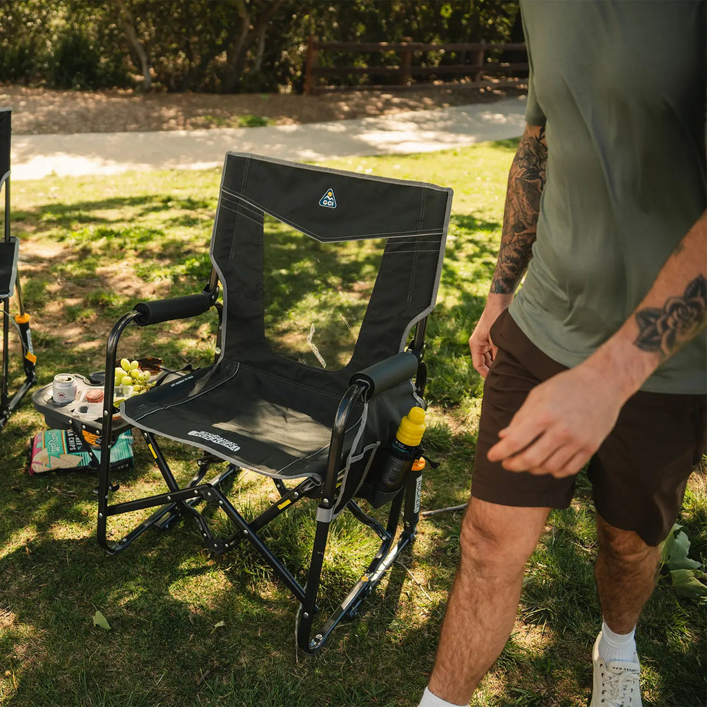 Stowaway Rocker with Side Table | Featured Outdoor Choice | Outlandridge 720F nd