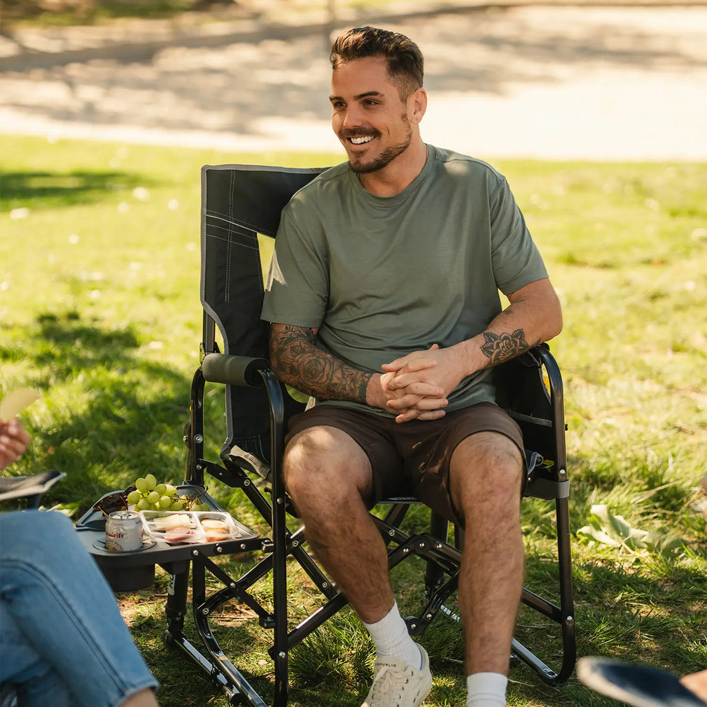 Stowaway Rocker with Side Table | Featured Outdoor Choice | Outlandridge 720F nd