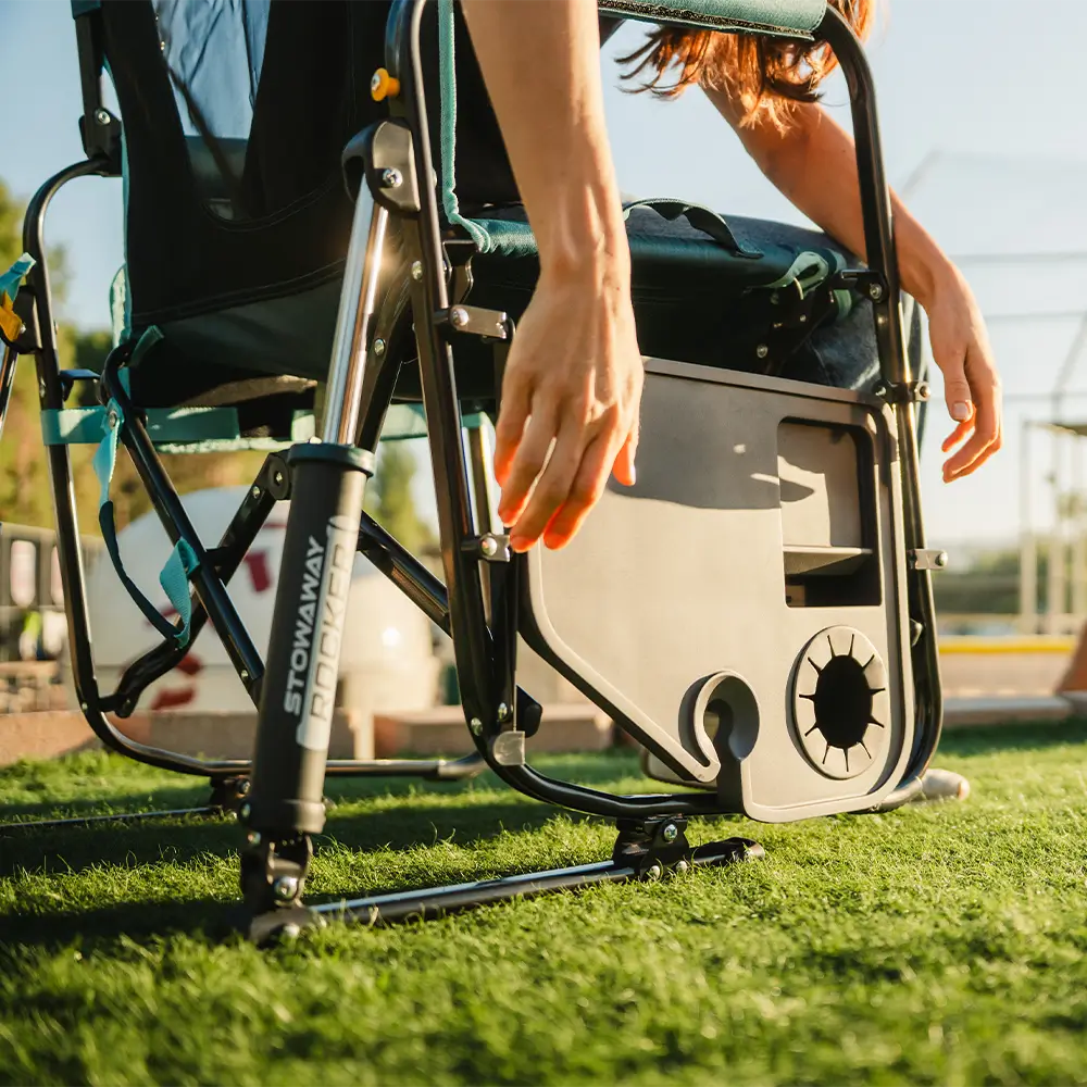 Stowaway Rocker with Side Table | Featured Outdoor Choice | Outlandridge 720F nd