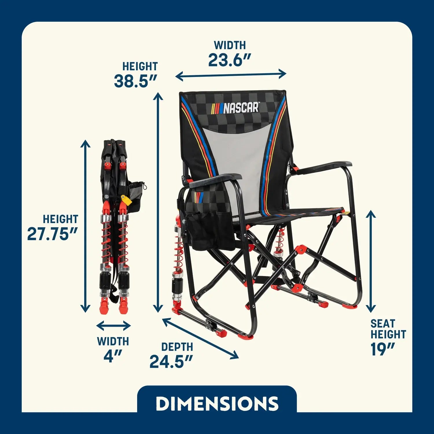 Adjustable Rocker Bundle - NASCAR | Featured Outdoor Choice | Outlandridge 39E6 cF