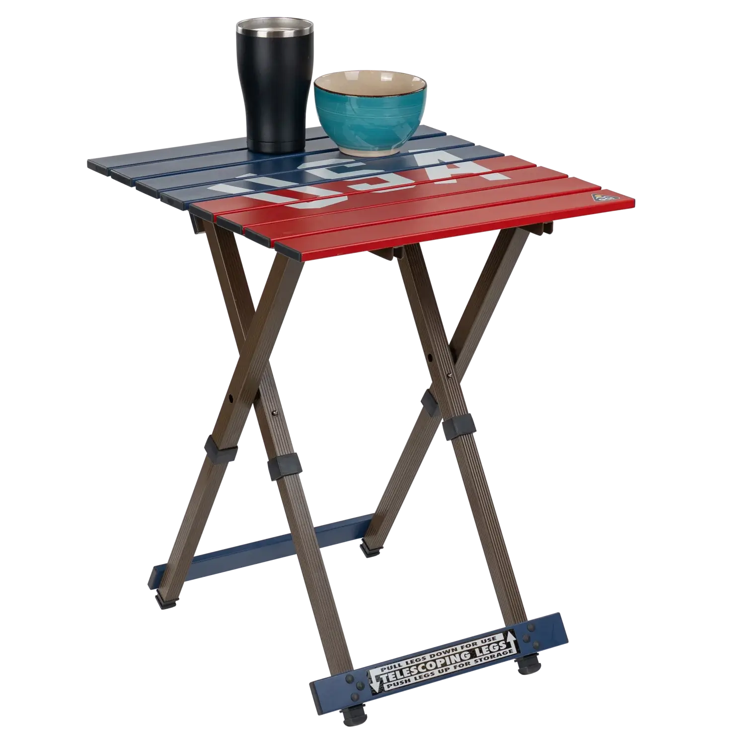 Compact Camp Table 20 - USA Anniversary Deluxe — Outdoor Collection Pick | Outlandridge 6308 YR