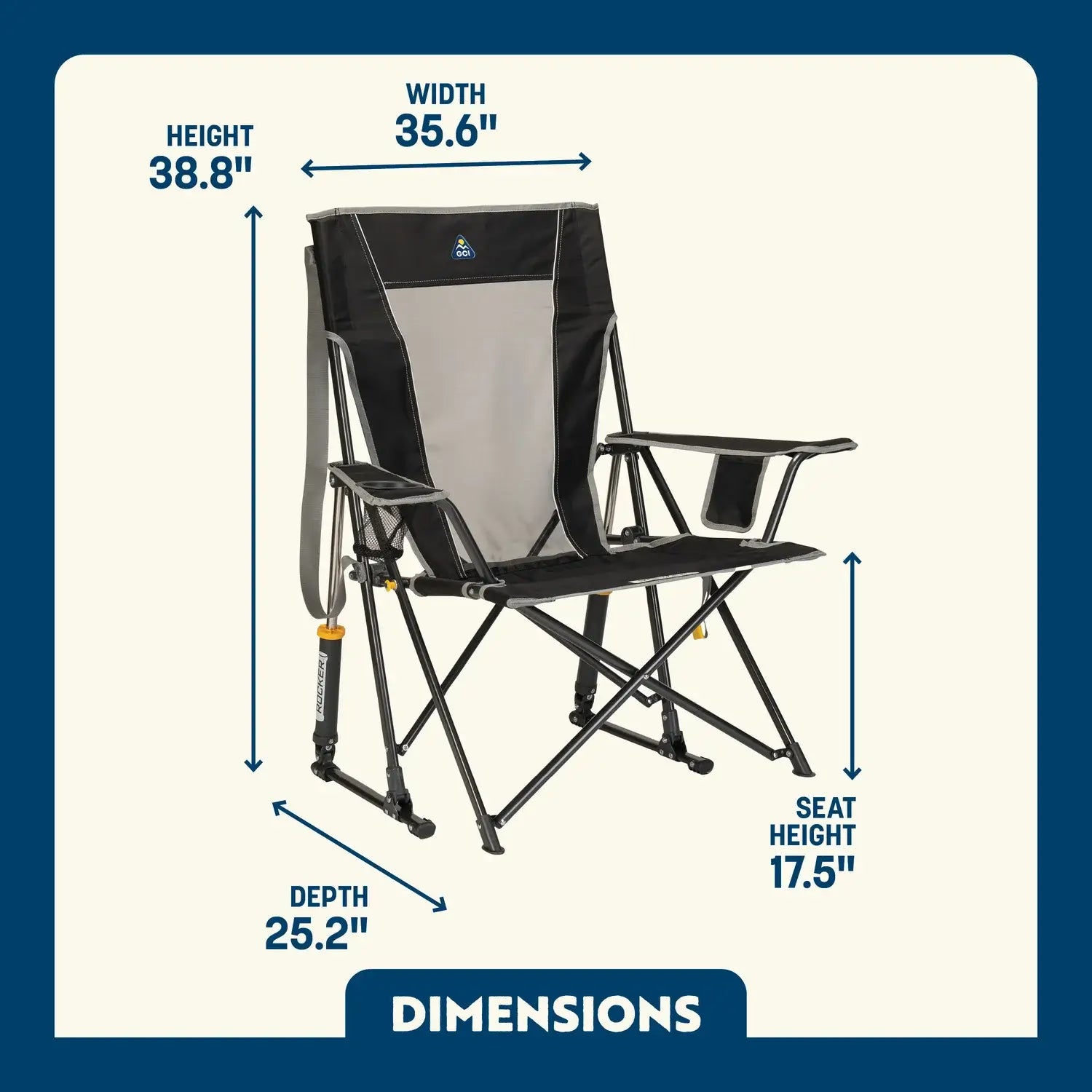 Comfort Pro Rocker | Featured Outdoor Choice | Outlandridge A093 jV