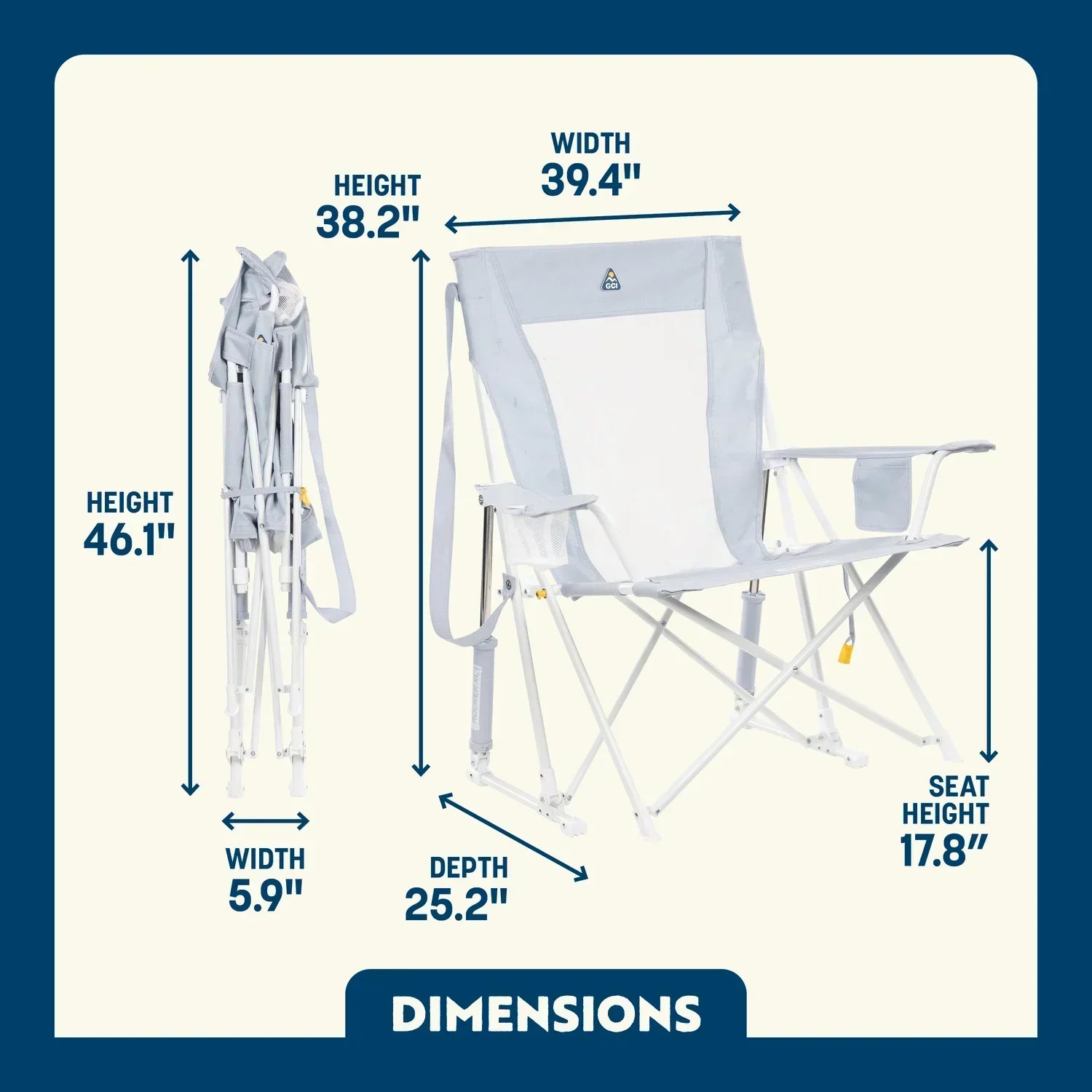 Comfort Pro Rocker XL | Featured Outdoor Choice | Outlandridge 4372 gb