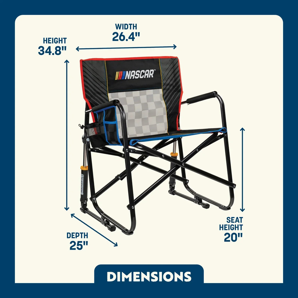 Freestyle Rocker XL - NASCAR | Featured Outdoor Choice | Outlandridge 1AB1 1D