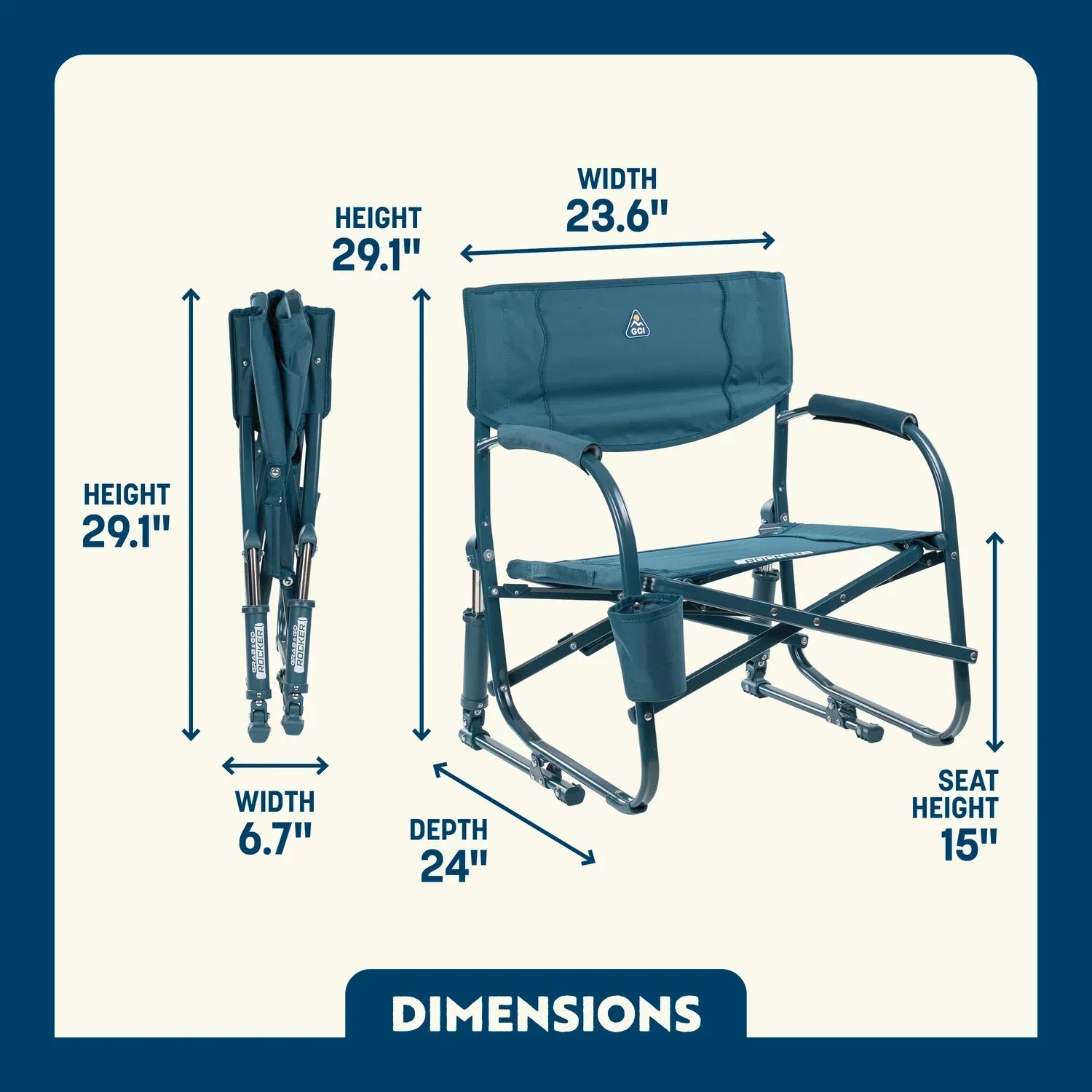 Grab & Go Rocker | Featured Outdoor Choice | Outlandridge FE87 O1