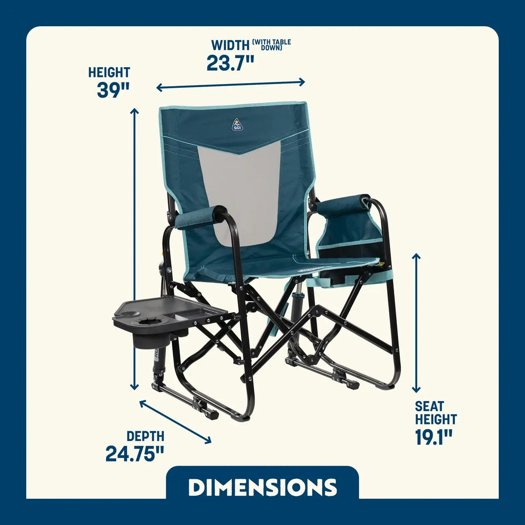 Stowaway Rocker with Side Table | Featured Outdoor Choice | Outlandridge 720F nd
