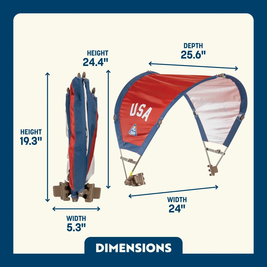SunShade Accessory - USA Anniversary Deluxe — Ready for Outdoor Plans | Outlandridge AFE7 o8
