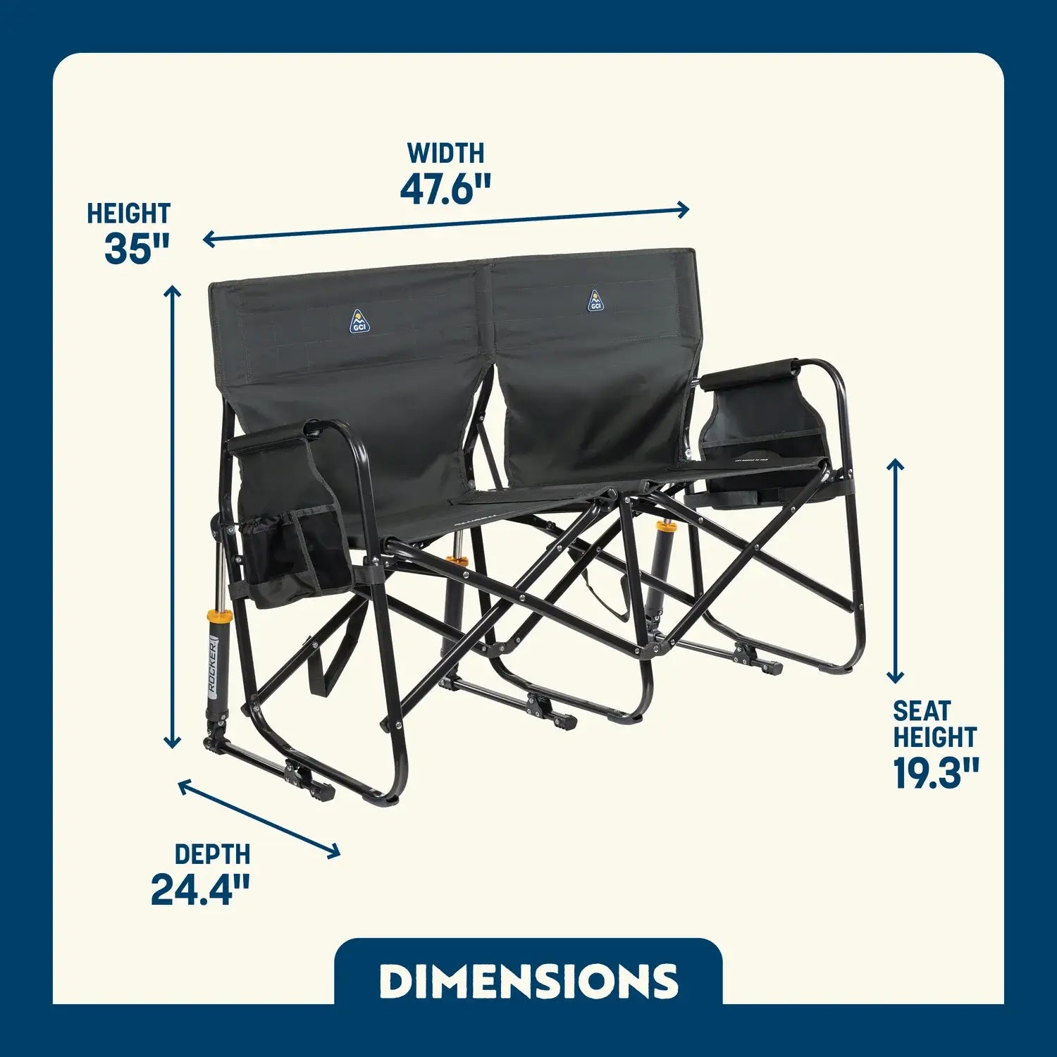 Tandem Rocker | Featured Outdoor Choice | Outlandridge 4C3C fY
